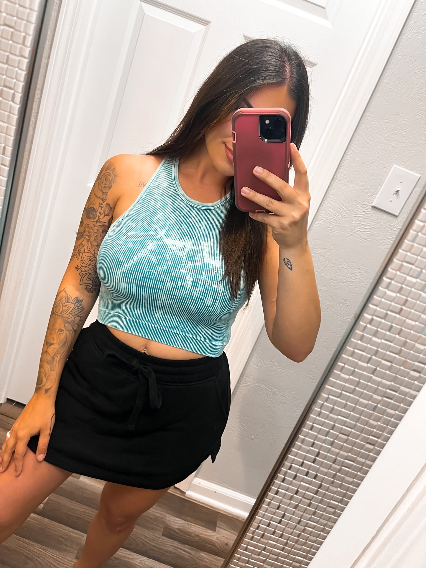 Lets Go Cropped Tank- 8 COLORS!