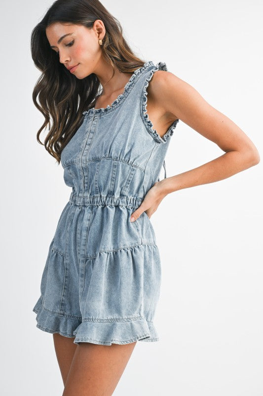 Brooklyn Denim Romper