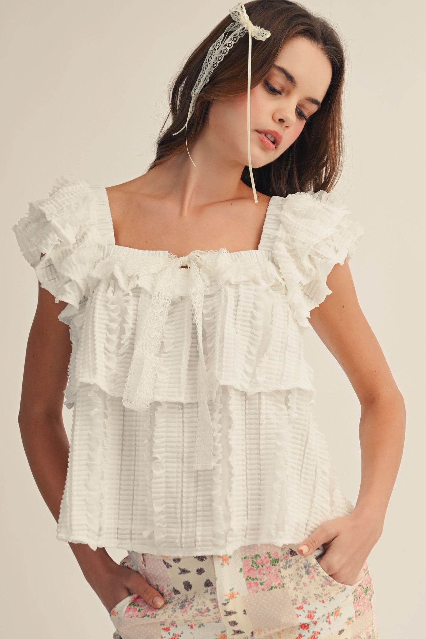 Victorian Lace Top