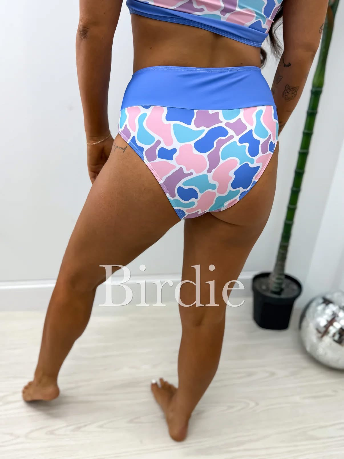 Spring Duck Camo 2pc Swimsuit
