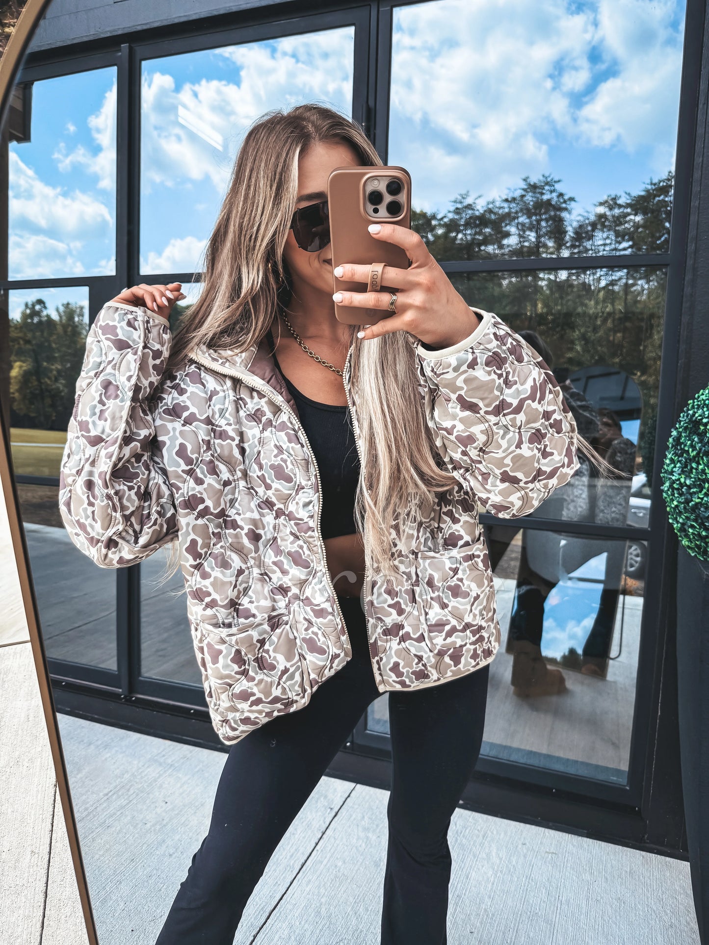 Cozy Cloud Jacket- Duck Camo