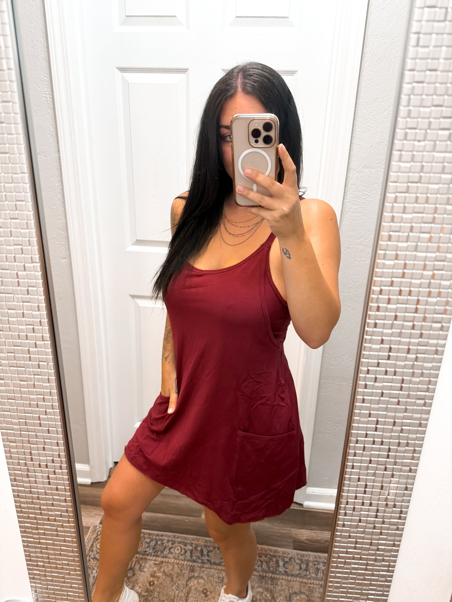 Throw & Go Romper Dress
