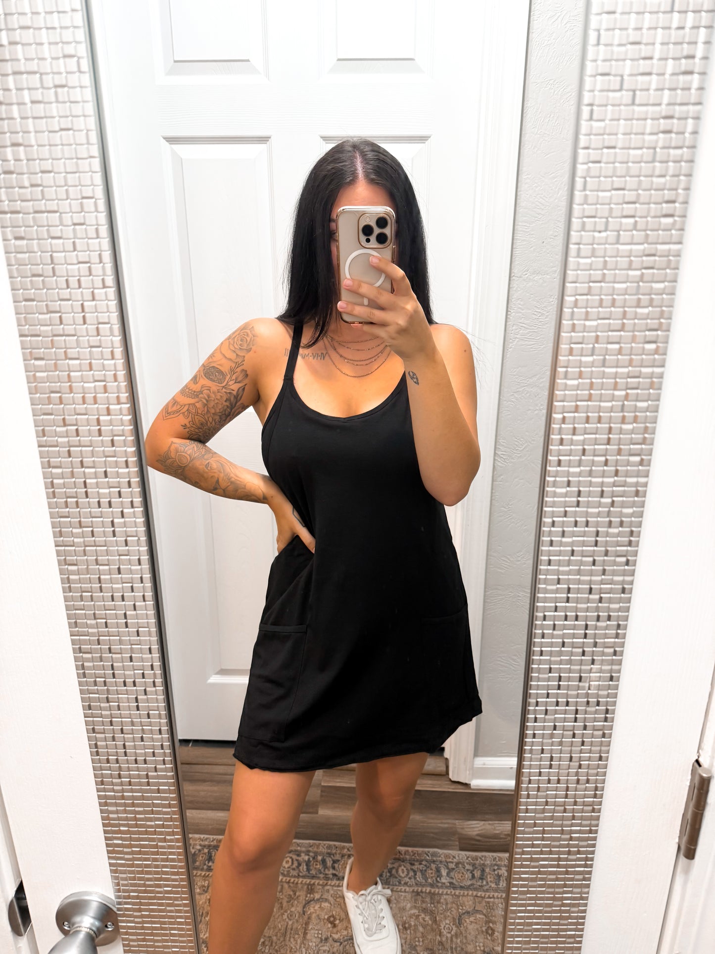 Throw & Go Romper Dress