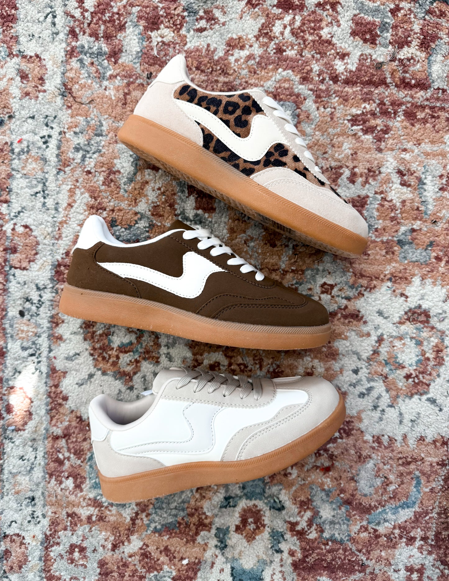 Step Into Fall Sneakers- 3 colors