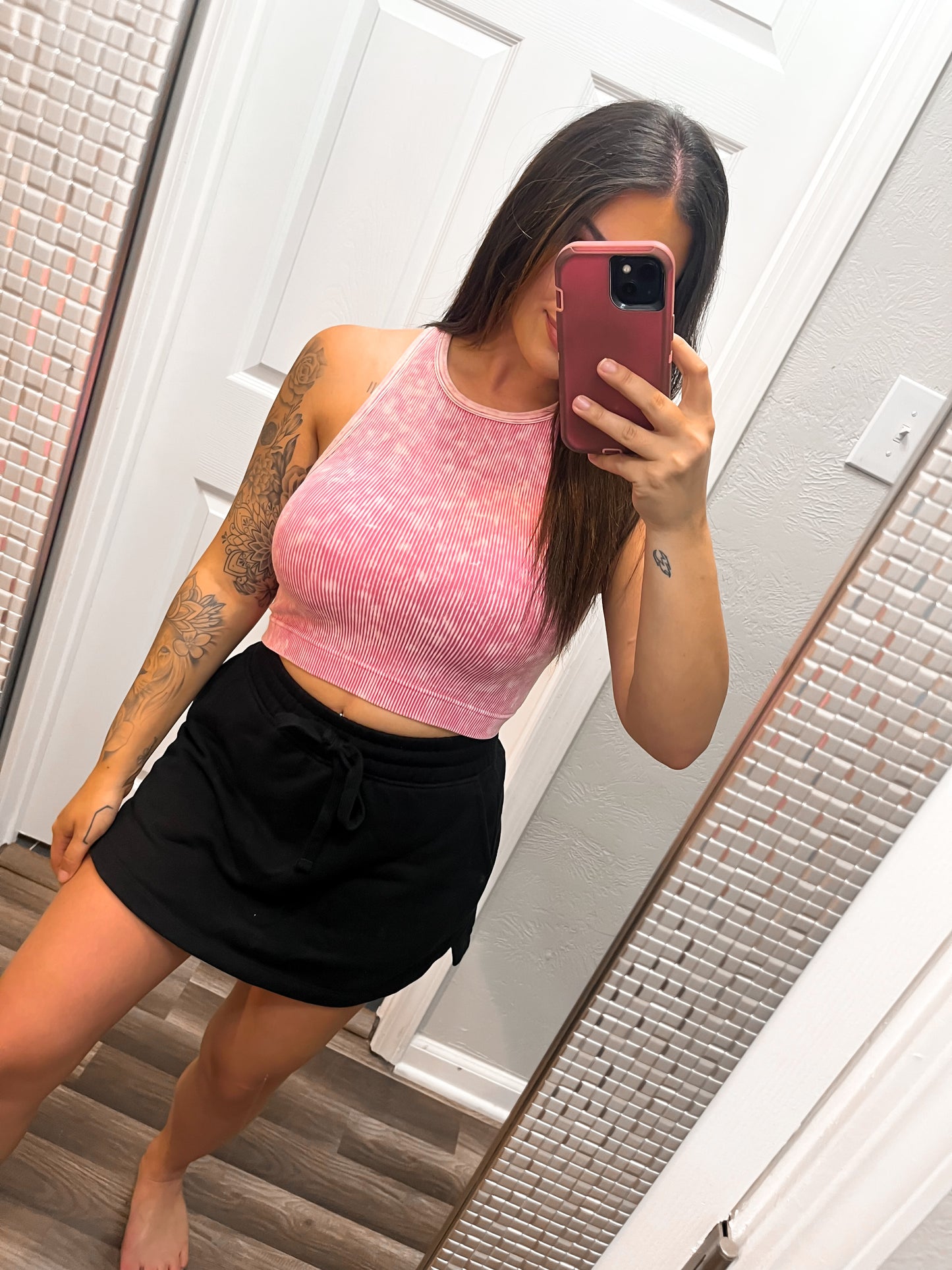 Lets Go Cropped Tank- 8 COLORS!