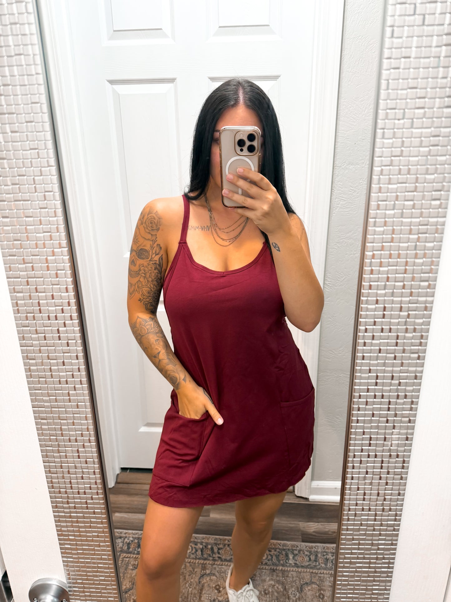 Throw & Go Romper Dress