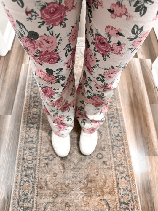 Floral Romance Pants