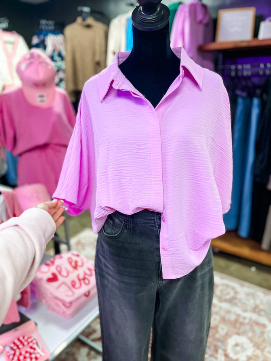 Every Day Top- Pink