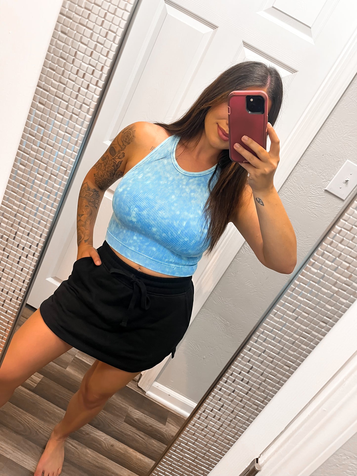 Lets Go Cropped Tank- 8 COLORS!