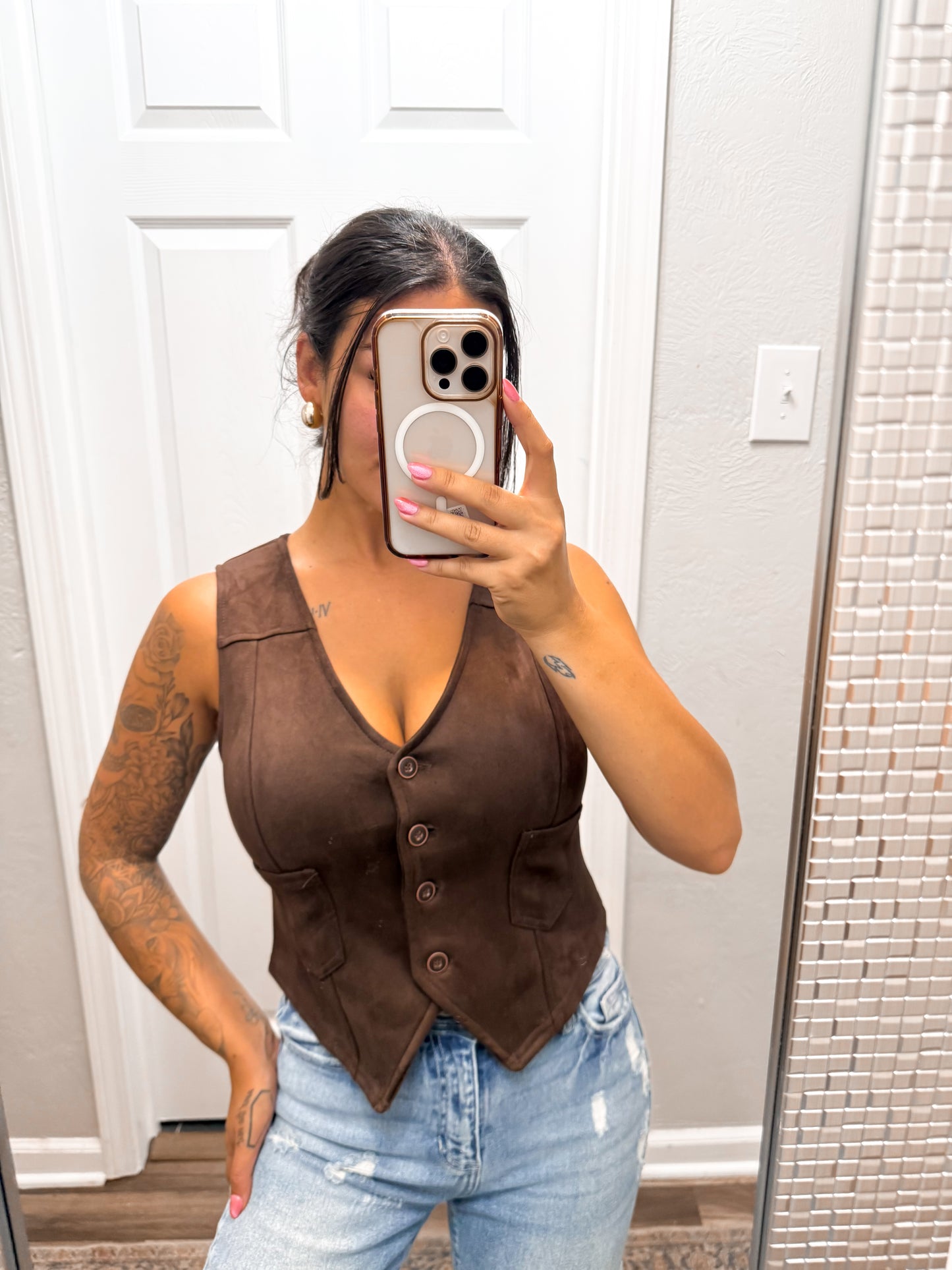 Choosin Texas Suede Vest
