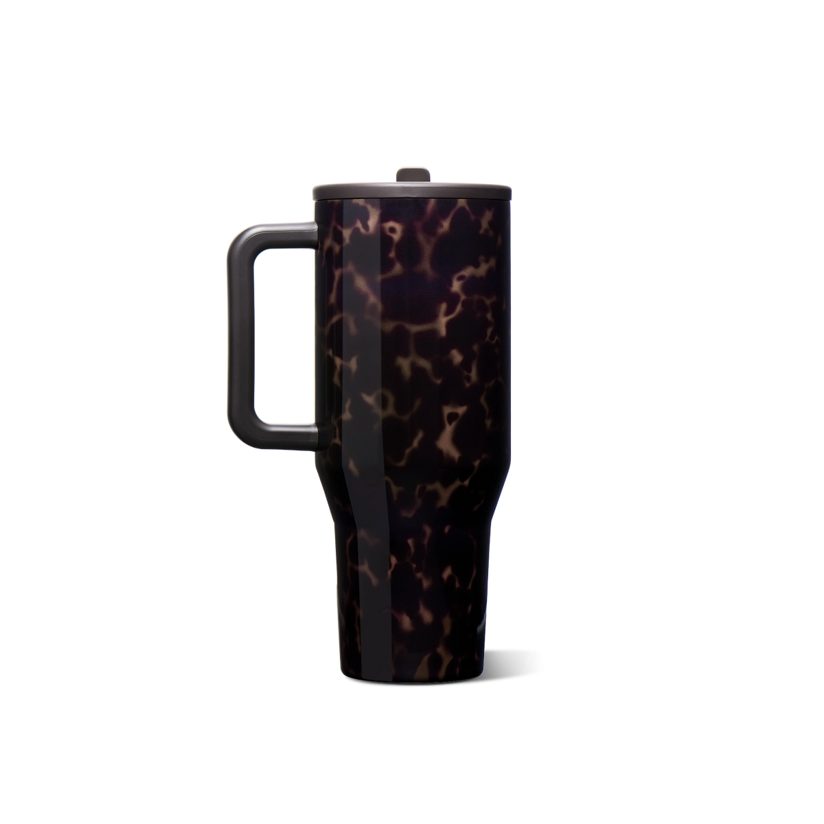 Mocha Tortoise HydroJug 32oz Traveler Tumbler