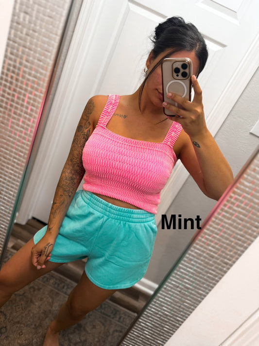 Lazy Days Shorts- 10 COLORS