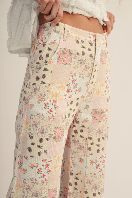 Pastel Patchwork Pants