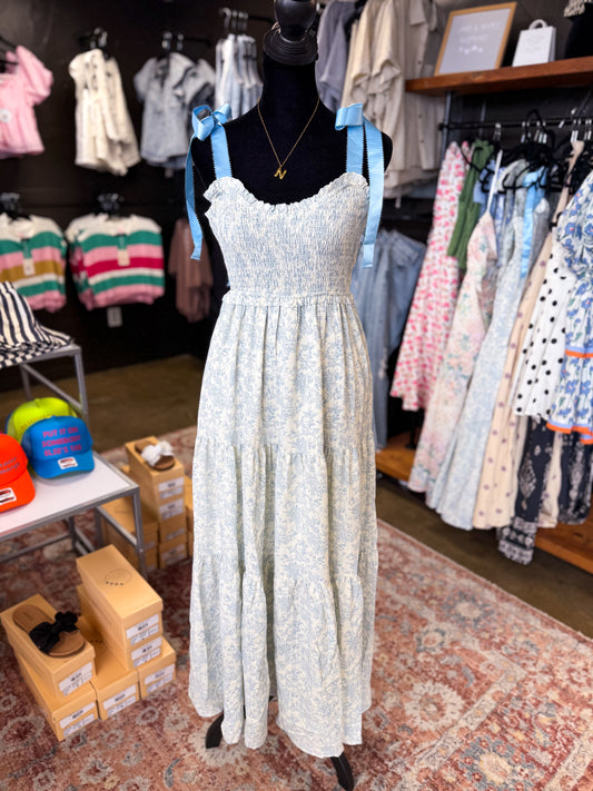 Love Me In Blue Dress