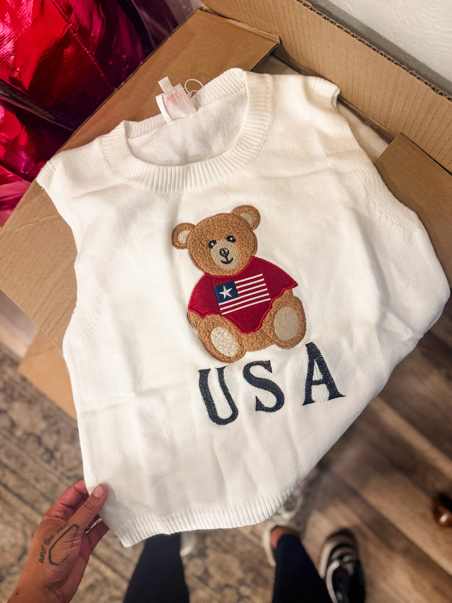 Teddy USA Tank