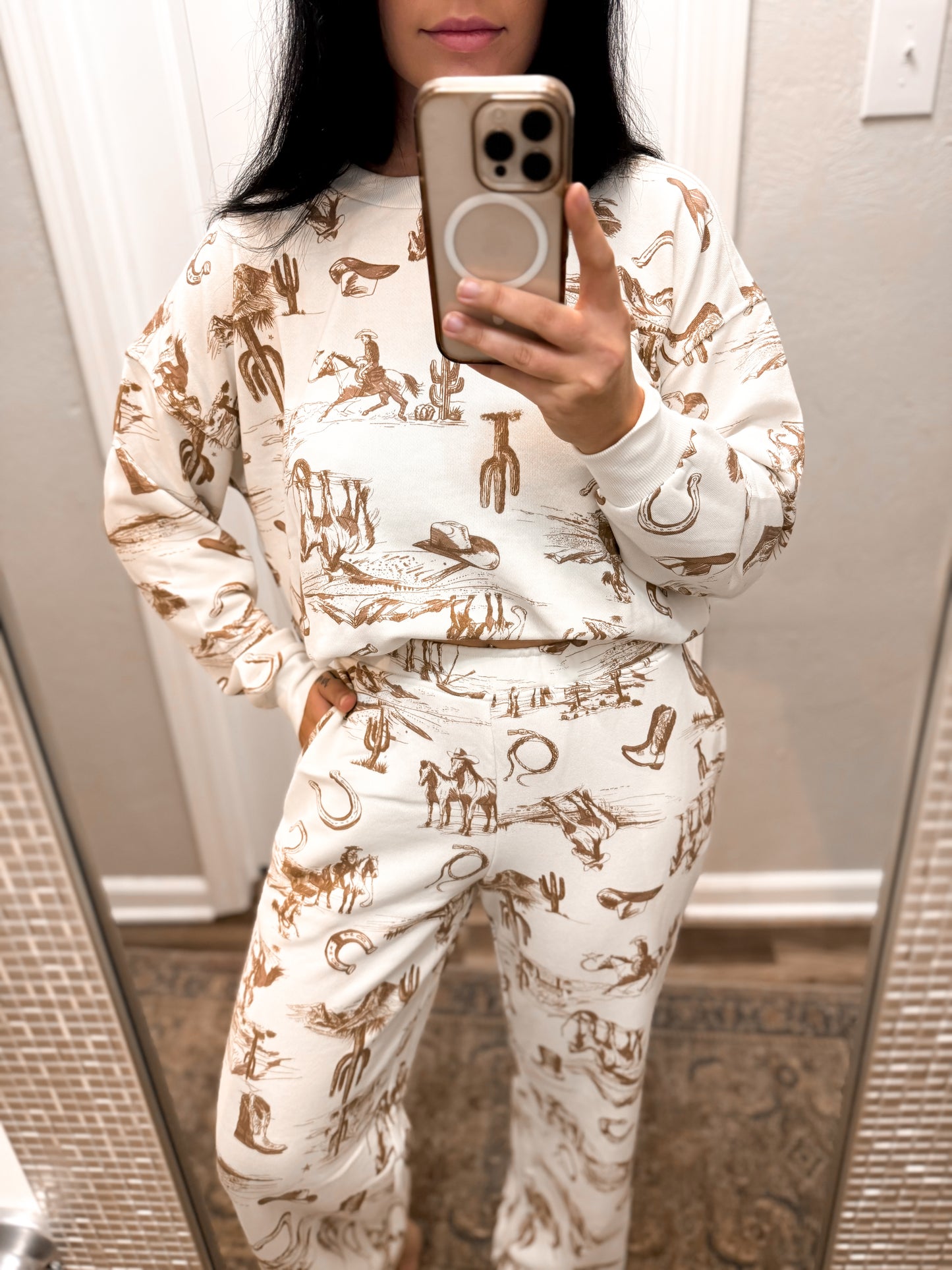 Long Live Cowgirls Crew Neck