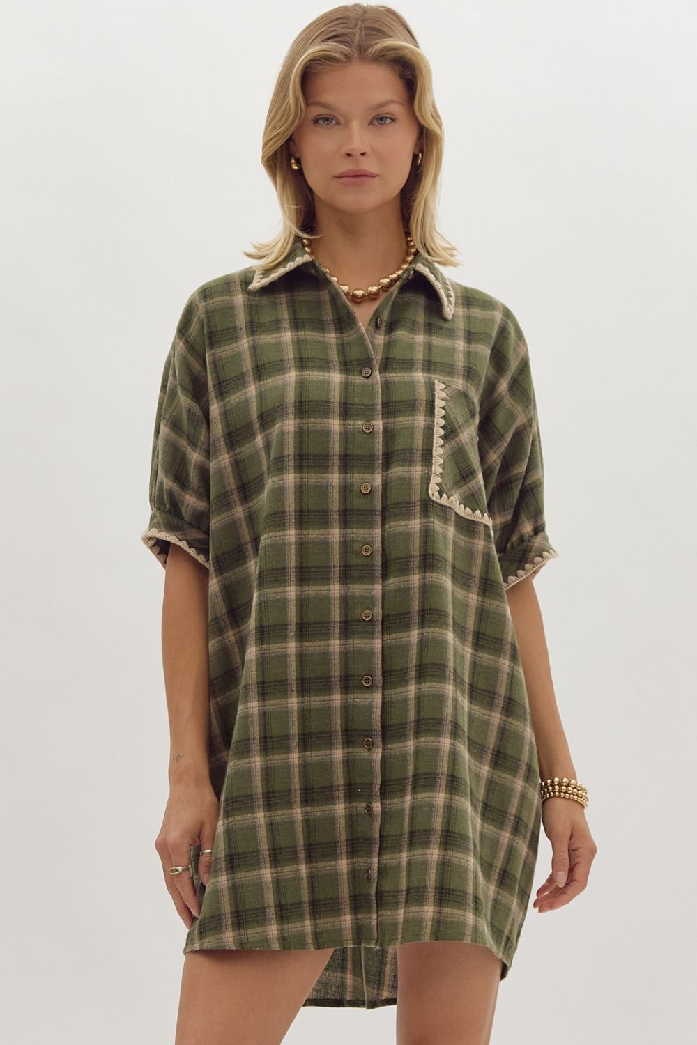 Plaid Days Dress