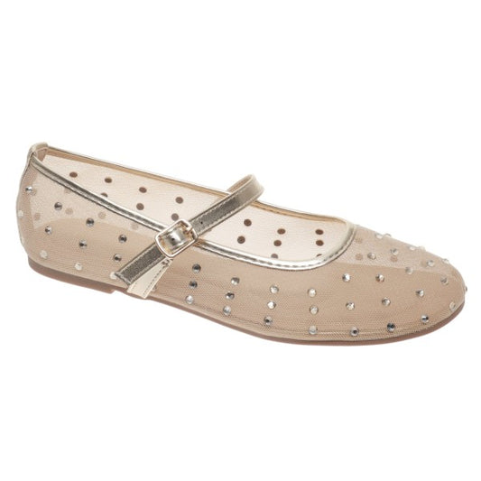 Camille Ballet Flats- Gold