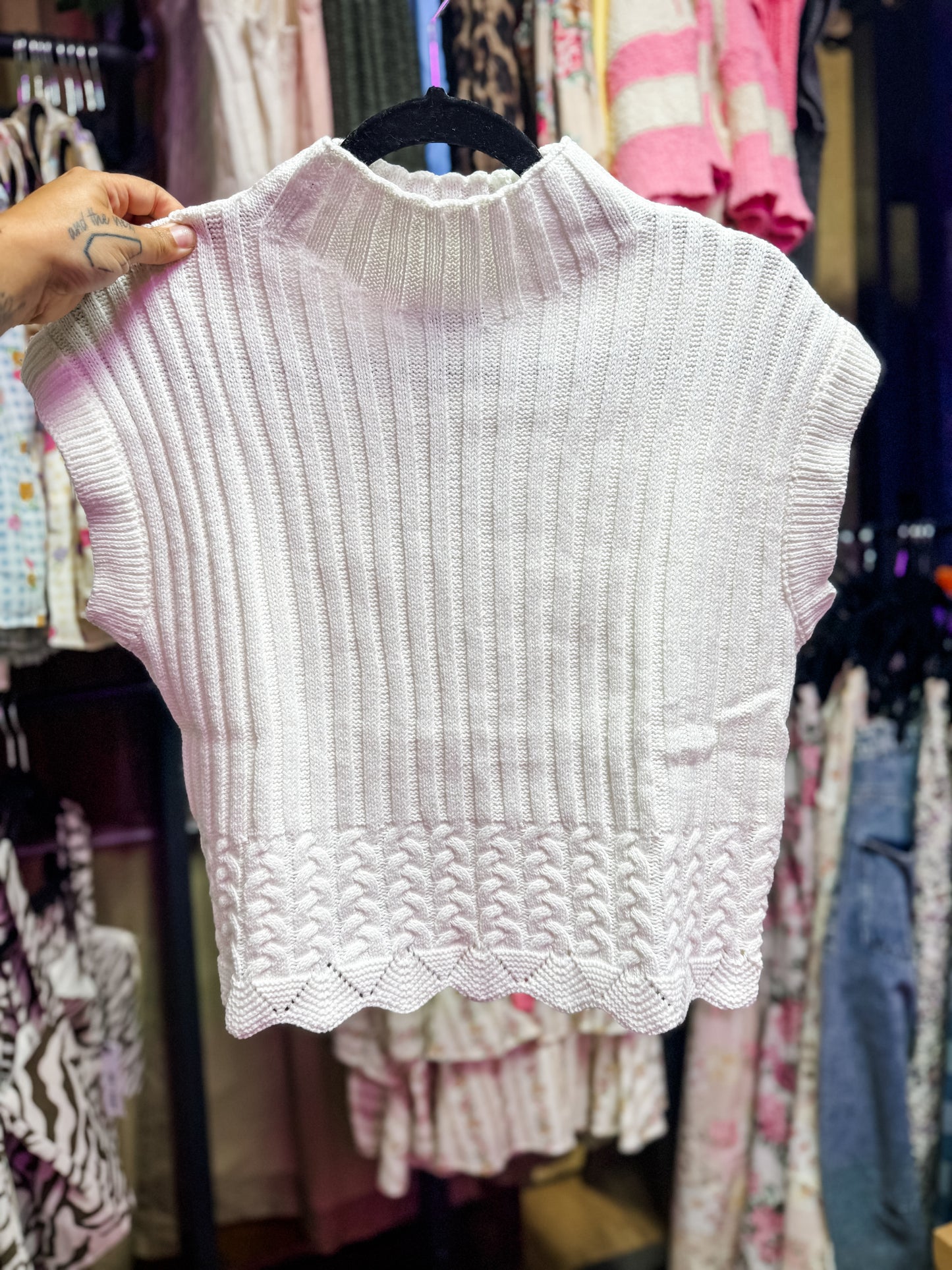 Rory Detailed Knit Top