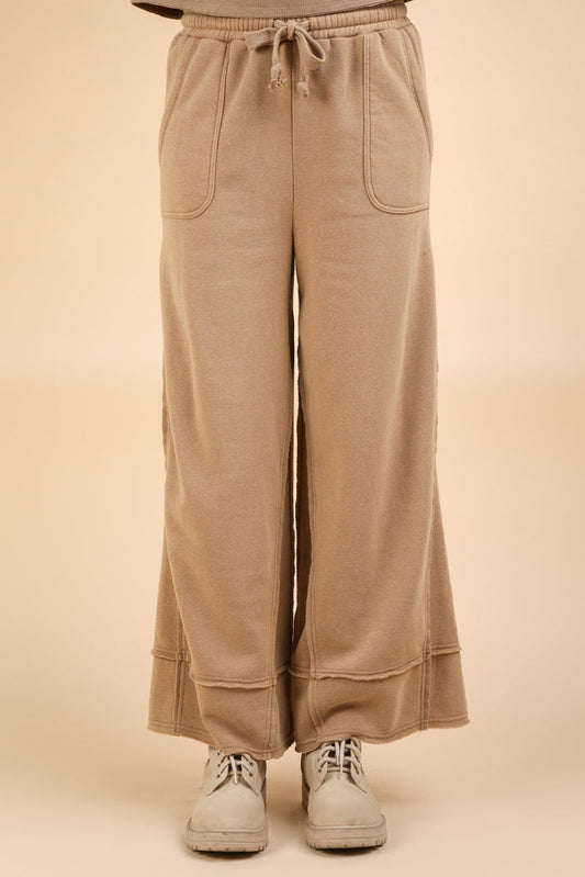 Loungin Around Pants- Khaki