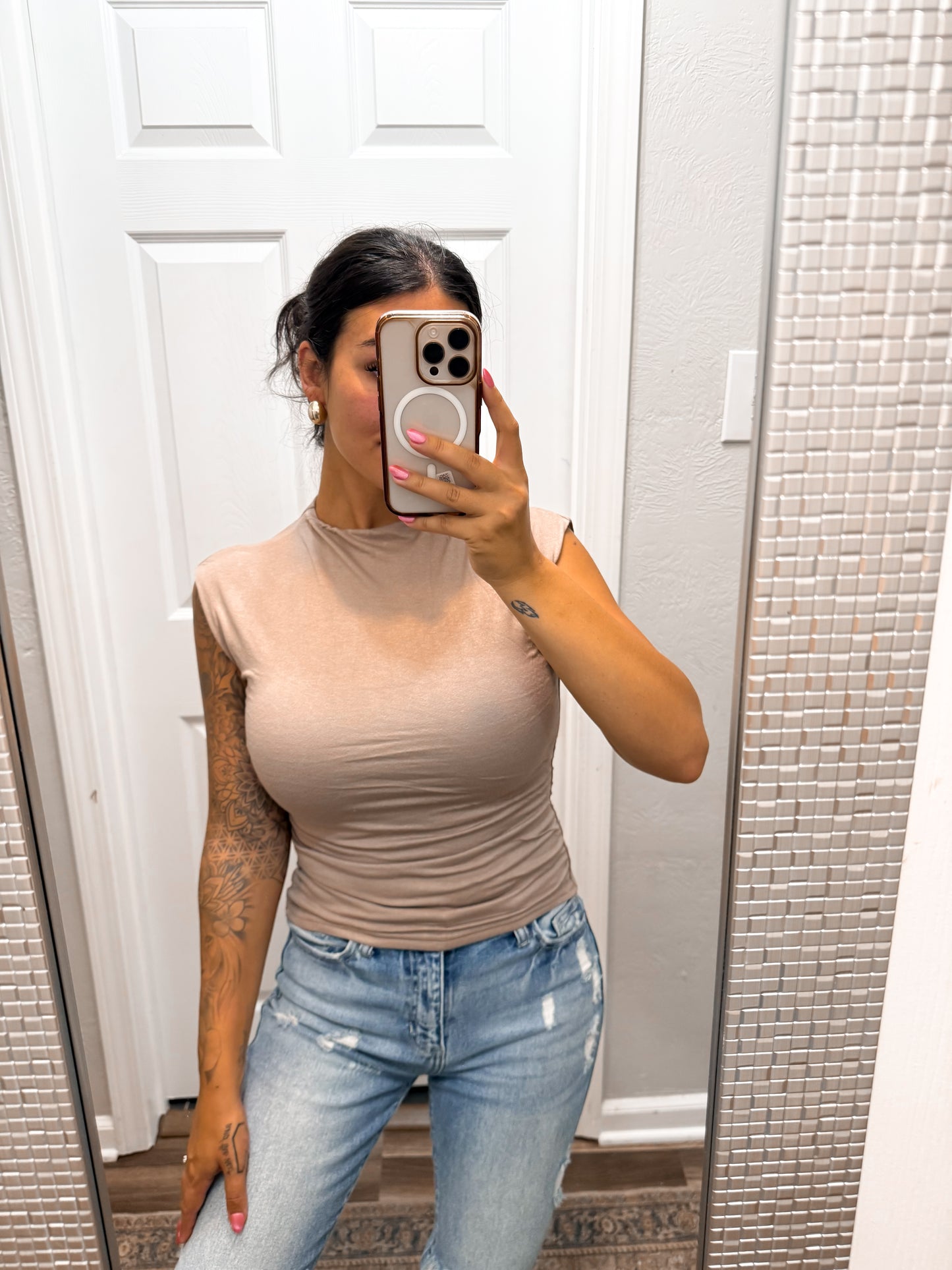 The Shelby Top- Mocha