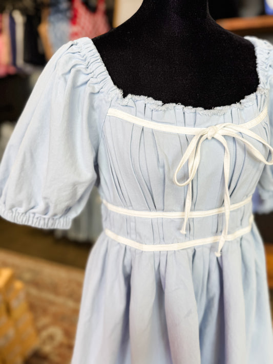 Scallop Hem Romper