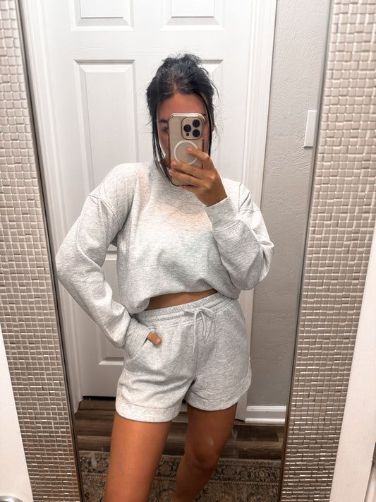 Scuba Heather Grey Shorts