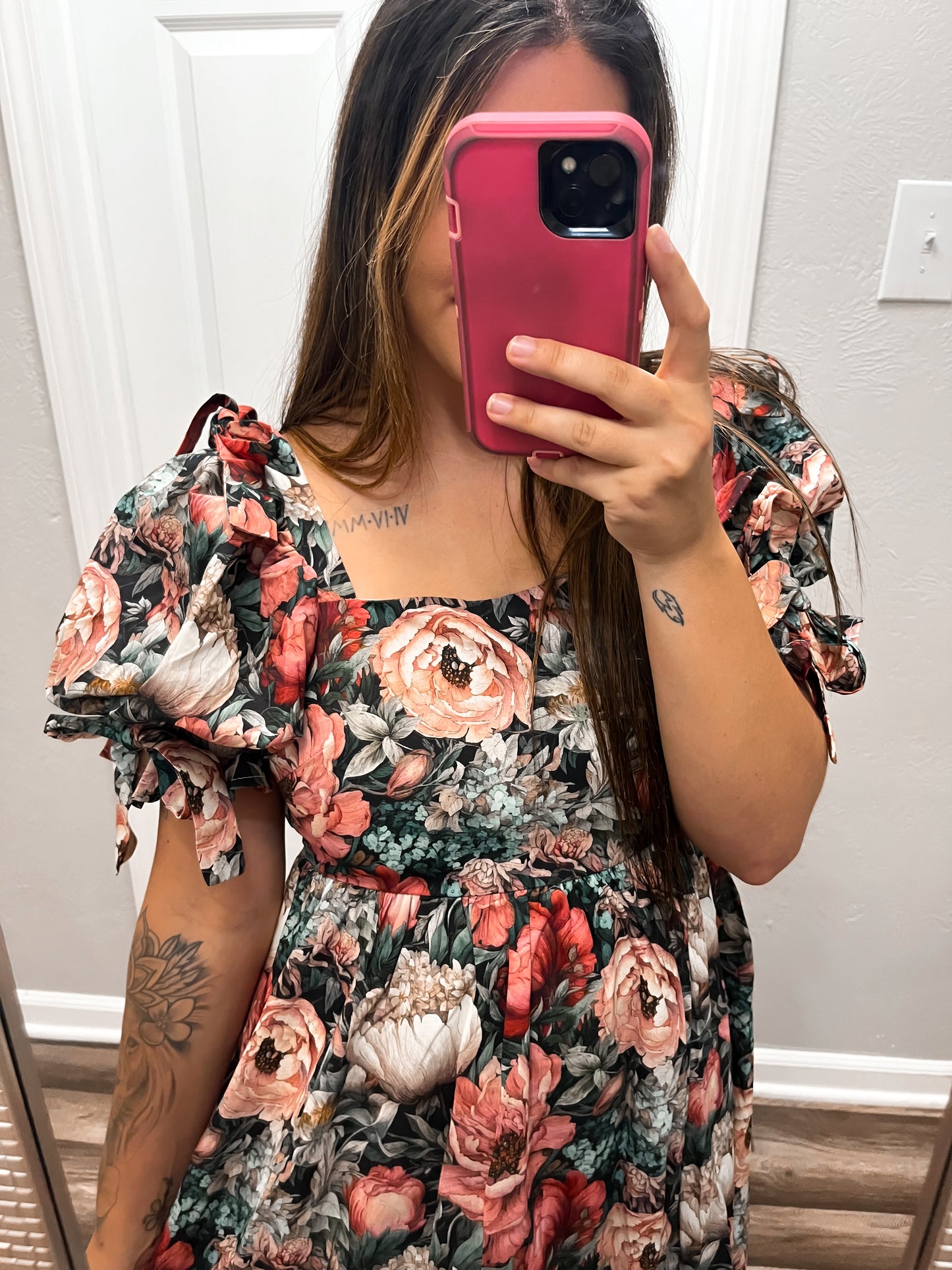 Vintage Floral Dress