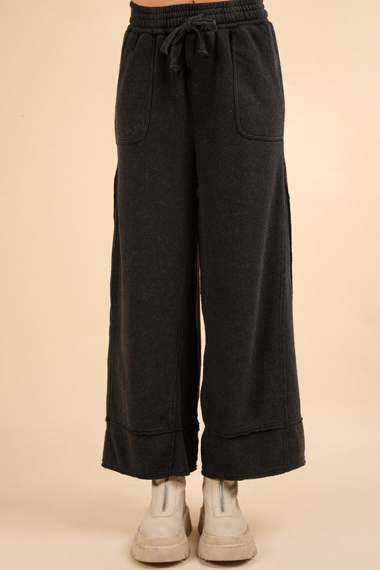 Loungin Around Pants- Black