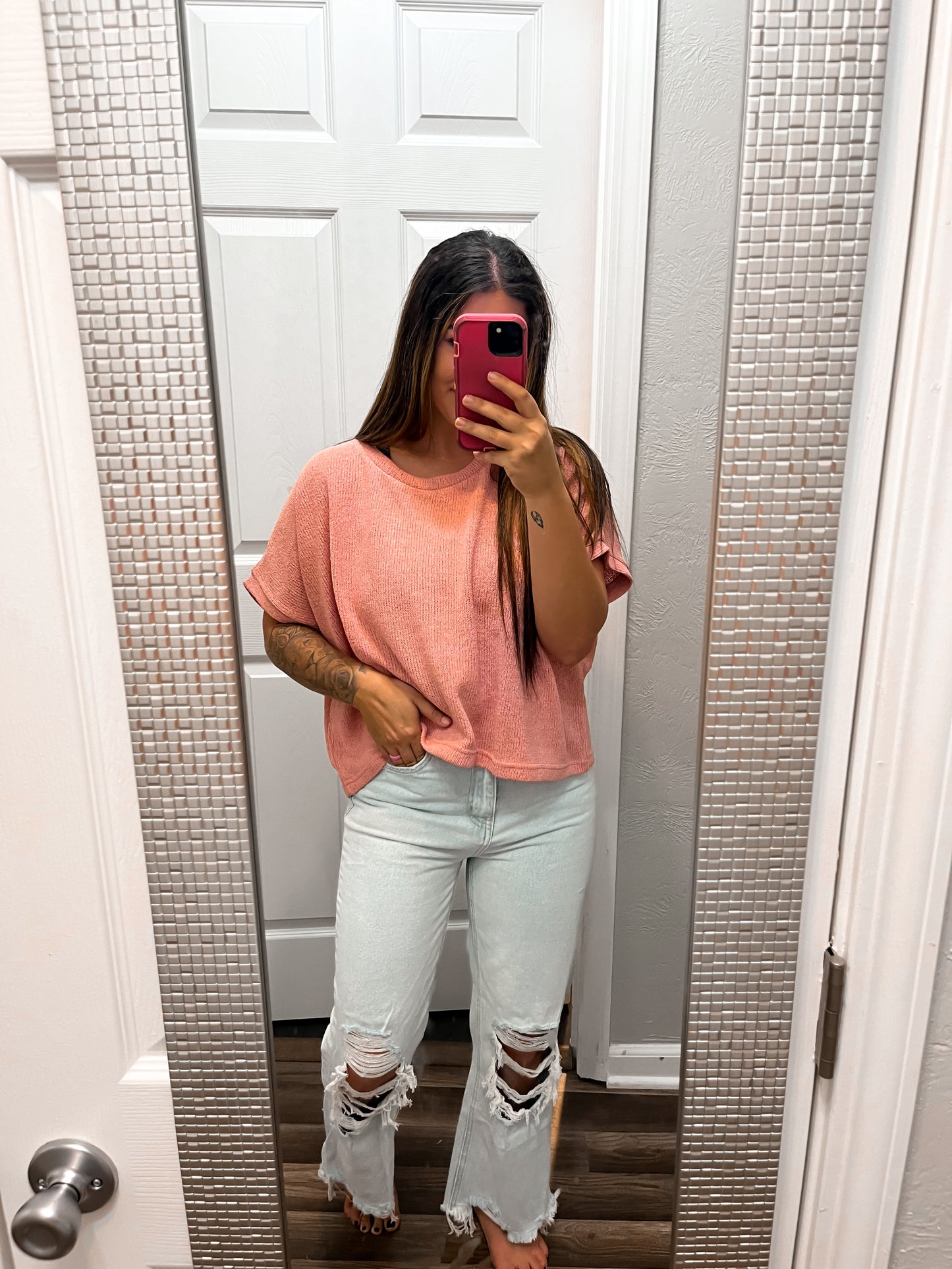 Everyday Basic Top-Mauve