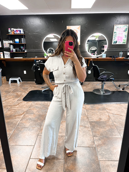 Lucky Linen Jumpsuit