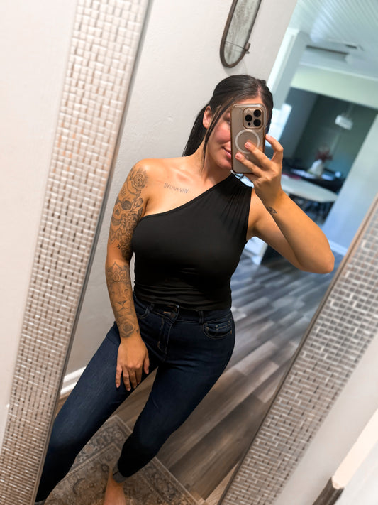 One Shoulder Night Out Top