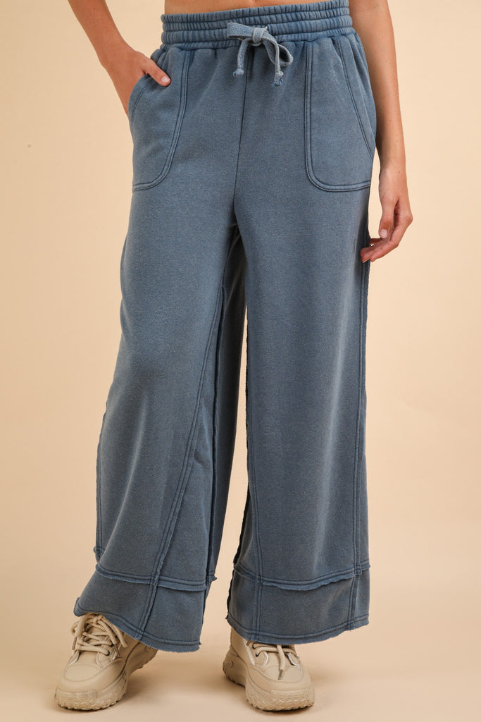 Loungin Around Pants- Denim