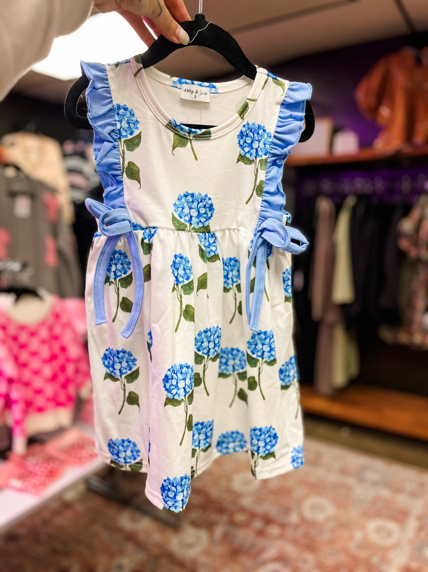 Little Hydrangea Dress-KIDS