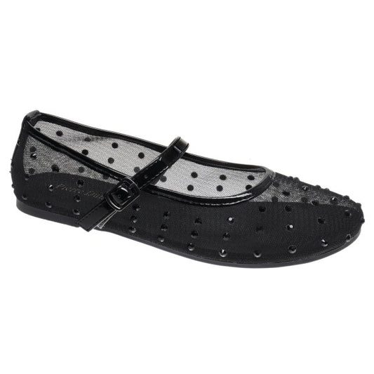 Camille Ballet Flats- Black