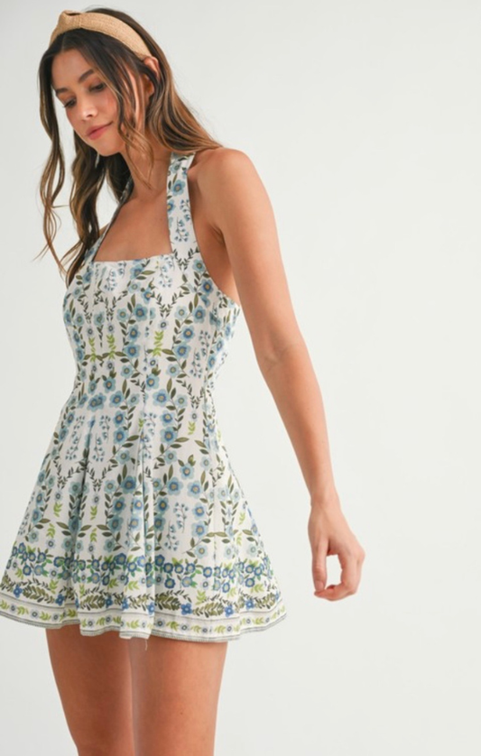 Seaside Bloom Romper