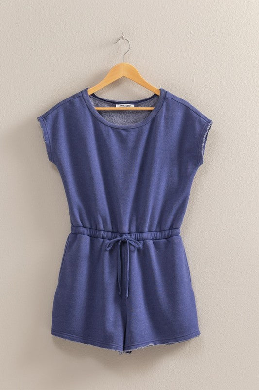 Go Getter Romper- Indigo