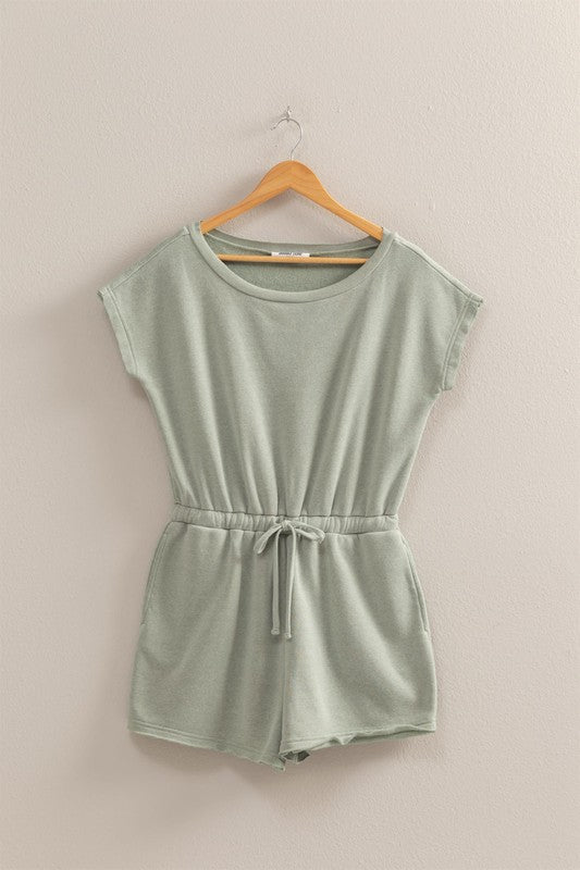 Go Getter Romper- Sage